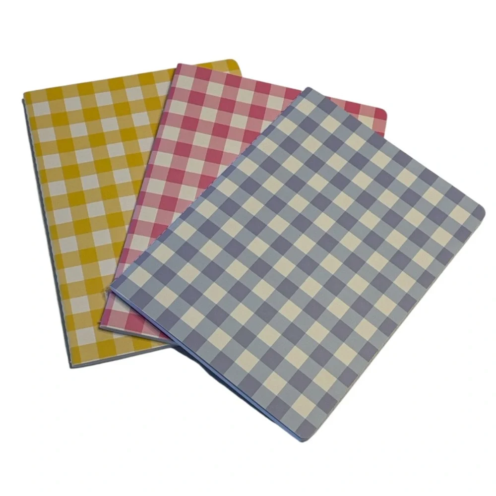 Draper James Gingham Journal Set of 3